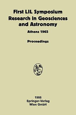 E-Book (pdf) Proceeding of the First Lunar International Laboratory (LIL) Symposium Research in Geosciences and Astronomy von Frank J. Malina, Lunar International Laboratory, International Academy of Astronautics