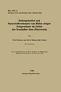E-Book (pdf) Redoxpotential und Sauerstoffverbrauch von Böden einiger Salzgewässer im Gebiet des Neusiedler Sees (Österreich) von Fritz Schiemer, Abd el Monem Zaki Farahat