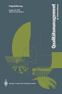 E-Book (pdf) Qualitätsmanagment im Unternehmen von Dr. Wolfgang Hansen, Prof. Dr.-Ing. Gerd F. Kamiske