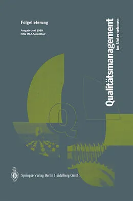 E-Book (pdf) Qualitätsmanagement im Unternehmen von Wolfgang Hansen, Gerd F. Kamiske