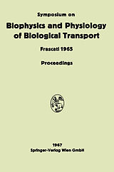 E-Book (pdf) Symposium on Biophysics and Physiology of Biological Transport von Liana Bolis