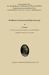E-Book (pdf) Problems of Astronomical Spectroscopy von Pol Swings