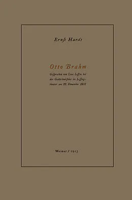 E-Book (pdf) Otto Brahm von Ernst Hardt