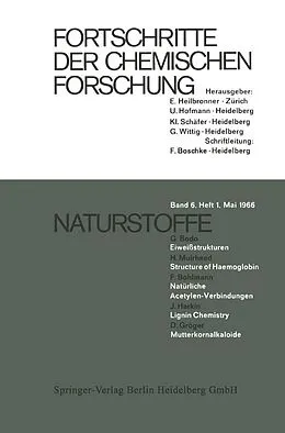 E-Book (pdf) Naturstoffe von D. Gröger, J. Harkin, F. Bohlmann
