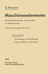 E-Book (pdf) Maschinenelemente von Gustav Niemann, Hans Winter, Bernd-Robert Höhn