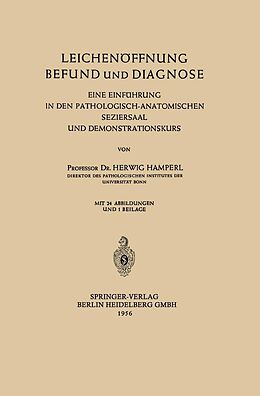 E-Book (pdf) Leichenöffnung Befund und Diagnose von Herwig Hamperl