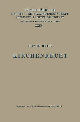 E-Book (pdf) Kirchenrecht von Erwin Ruck