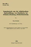 E-Book (pdf) Isopodenreste aus der altplistozänen Spaltenfüllung von Hundsheim bei Deutsch-Altenburg (Niederösterreich) von Hans Strouhal