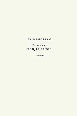 E-Book (pdf) In Memoriam von Tönjes Lange
