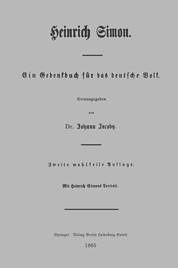 E-Book (pdf) Heinrich Simon von 