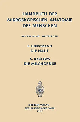 E-Book (pdf) Haut und Sinnesorgane von Wolfgang Bargmann, Adolf Dabelow, Ernst Horstmann