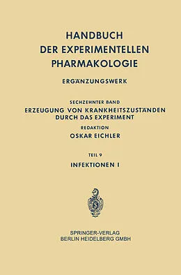 E-Book (pdf) Infektionen I von Zénon-Marcel Bacq, Johannes Carl Bock, Gustav V. R. Born