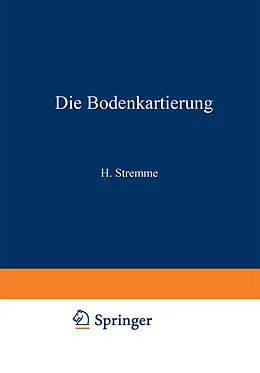 E-Book (pdf) Die Bodenkartierung von Fritz Giesecke, Edwin Blanck