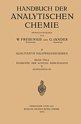 E-Book (pdf) Elemente der Achten Nebengruppe II von Georg Bauer, Konrad Ruthardt