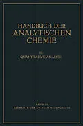 E-Book (pdf) Elemente der Zweiten Nebengruppe von Remigius Fresenius, Herbert Funk, Gerhart Jander