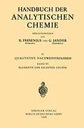 E-Book (pdf) Elemente der Sechsten Gruppe von Otto Schmitz-DuMont, Mark von Stackelberg, Oldrích Tomícek