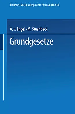 E-Book (pdf) Elektrische Gasentladungen von A. v. Engel, M. Steenbeck