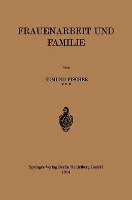 E-Book (pdf) Frauenarbeit und Familie von Edmund Fischer