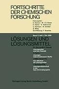 E-Book (pdf) Fortschritte der chemischen Forschung von F. G. Fischer, H. W. Kohlschütter, K L Schäfer