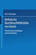 E-Book (pdf) Elektrische Durchbruchfeldstärke von Gasen von W. O. Schumann
