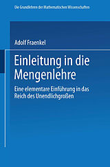 E-Book (pdf) Einleitung in die Mengenlehre von Adolf Fraenkel