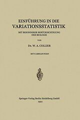 E-Book (pdf) Einführung in die Variationsstatistik von Werner Adalbert Collier
