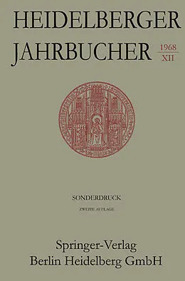 E-Book (pdf) Eichendorff in Heidelberg von Walter Reiprich