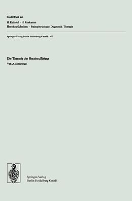 E-Book (pdf) Die Therapie der Herzinsuffizienz von Alfons Krautwald