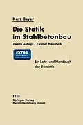 E-Book (pdf) Die Statik im Stahlbetonbau von Kurt Beyer, Käte Beyer