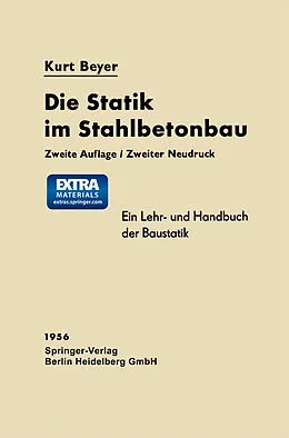 E-Book (pdf) Die Statik im Stahlbetonbau von Kurt Beyer, Käte Beyer