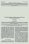 E-Book (pdf) Die Schußrinnenbelüftung als Maßnahme gegen Kavitationserosion von Daniel Vischer
