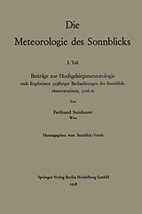 E-Book (pdf) Die Meteorologie des Sonnblicks von Ferdinand Steinhauser
