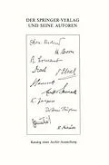 E-Book (pdf) Der Springer-Verlag und seine Autoren von Staats- und Universitätsbibliothek.