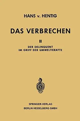 E-Book (pdf) Das Verbrechen von Hans von Hentig