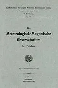 E-Book (pdf) Das meteorologisch-magnetische Observatorium bei Potsdam von G. Hellmann
