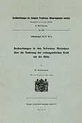 E-Book (pdf) Beobachtungen in den Schweizer Hochalpen über die Änderung der erdmagnetischen Kraft mit der Höhe von Walter Brückmann