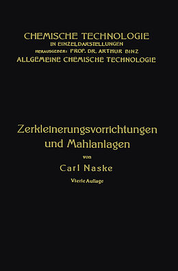 Kartonierter Einband Zerkleinerungs-Vorrichtungen von Carl Naske