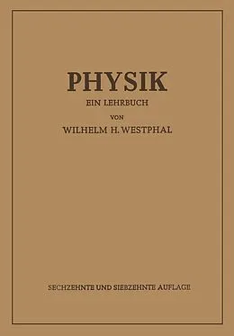 E-Book (pdf) Physik von Wilhelm Heinrich Westphal