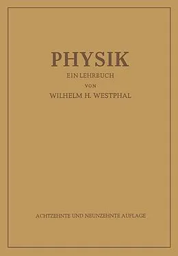E-Book (pdf) Physik von Wilhelm Heinrich Westphal