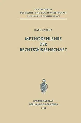 E-Book (pdf) Methodenlehre der Rechtswissenschaft von Karl Larenz