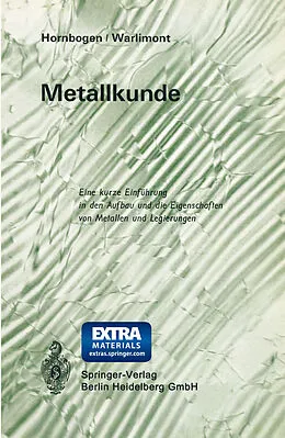 E-Book (pdf) Metallkunde von Erhard Hornbogen, Hans Warlimont