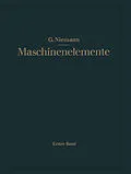 E-Book (pdf) Maschinenelemente von Gustav Niemann