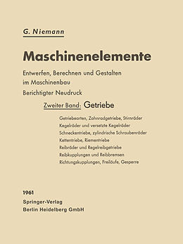 E-Book (pdf) Getriebe von Gustav Niemann