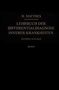 E-Book (pdf) Lehrbuch der Differentialdiagnose innerer Krankheiten von Max Matthes