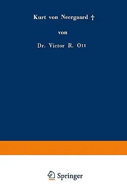 E-Book (pdf) Kurt von Neergaard von Victor R. Ott