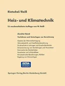E-Book (pdf) Heiz- und Klimatechnik von Hermann Rietschel, Hubertus Protz, Wilhelm Raiss