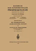 E-Book (pdf) Die Pharmakologie Anorganischer Anionen von Oskar Eichler, Johannes Carl Bock, Gustav V. R. Born