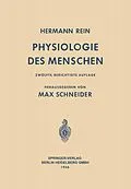 E-Book (pdf) Einführung in die Physiologie des Menschen von Hermann Rein, Max Schneider