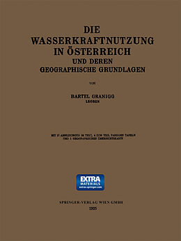 E-Book (pdf) Die Wasserkraftnutzung in Österreich von Bartel Granigg