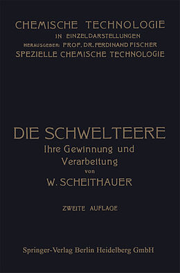 E-Book (pdf) Die Schwelteere von Waldemar Scheithauer, Edmund Graefe